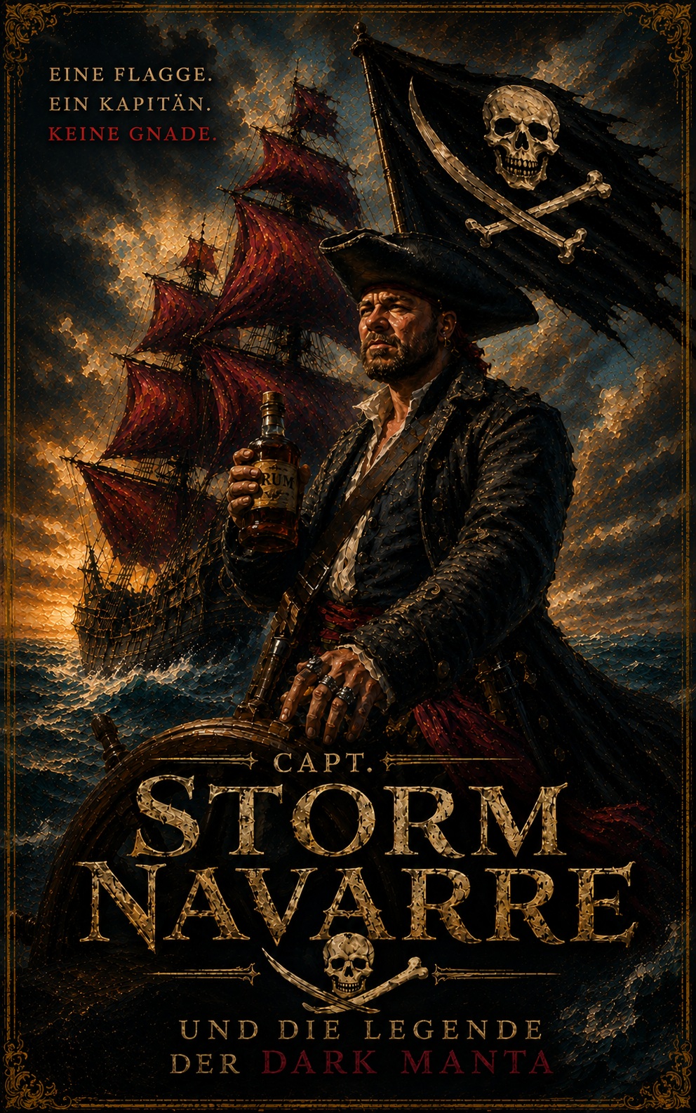 Cover of Capt. Storm Navarre und die Legende der Dark Manta